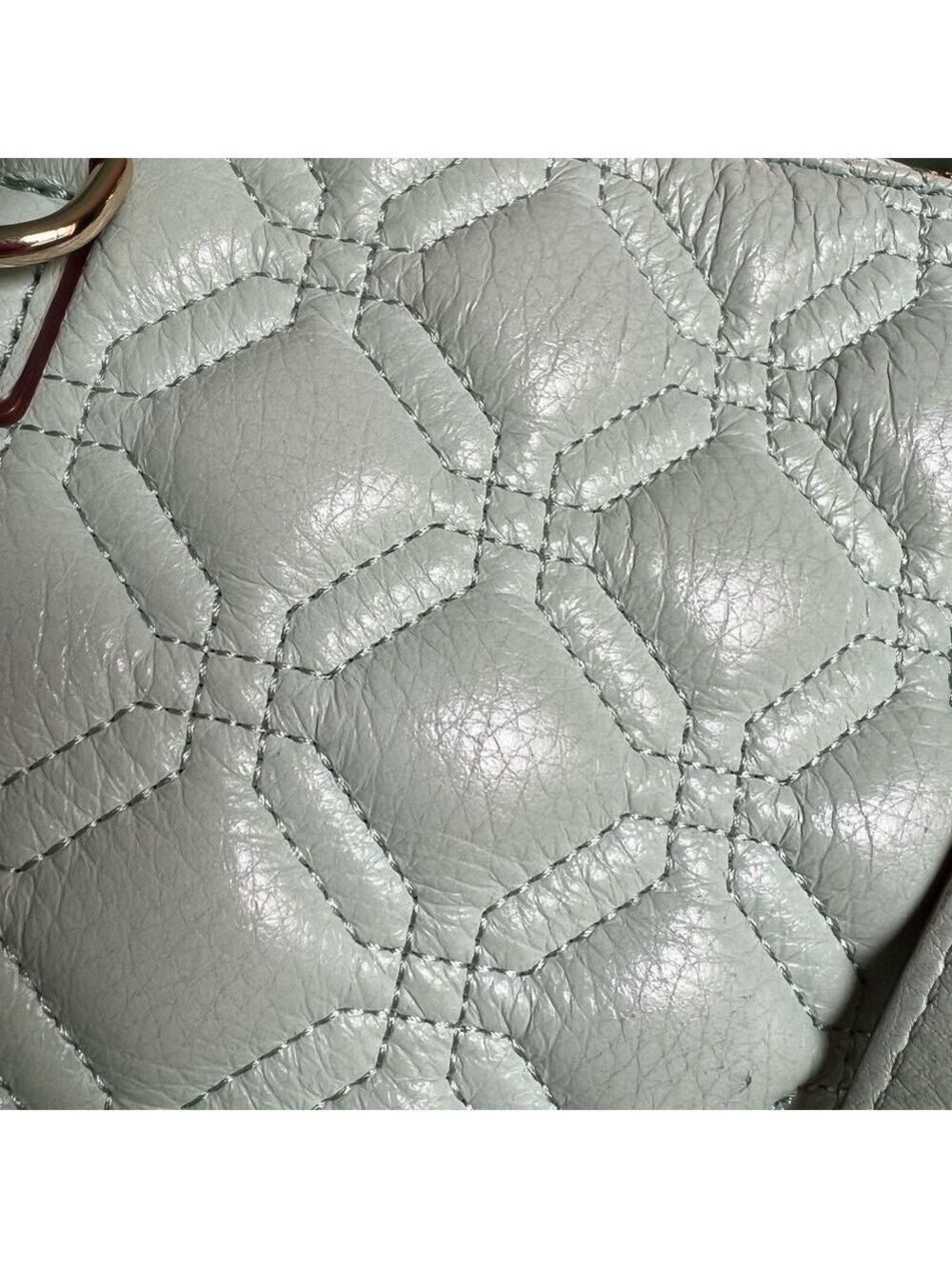 Kate Spade Rachelle Astor Quilted Mint Green Handbag - Picture 4 of 8